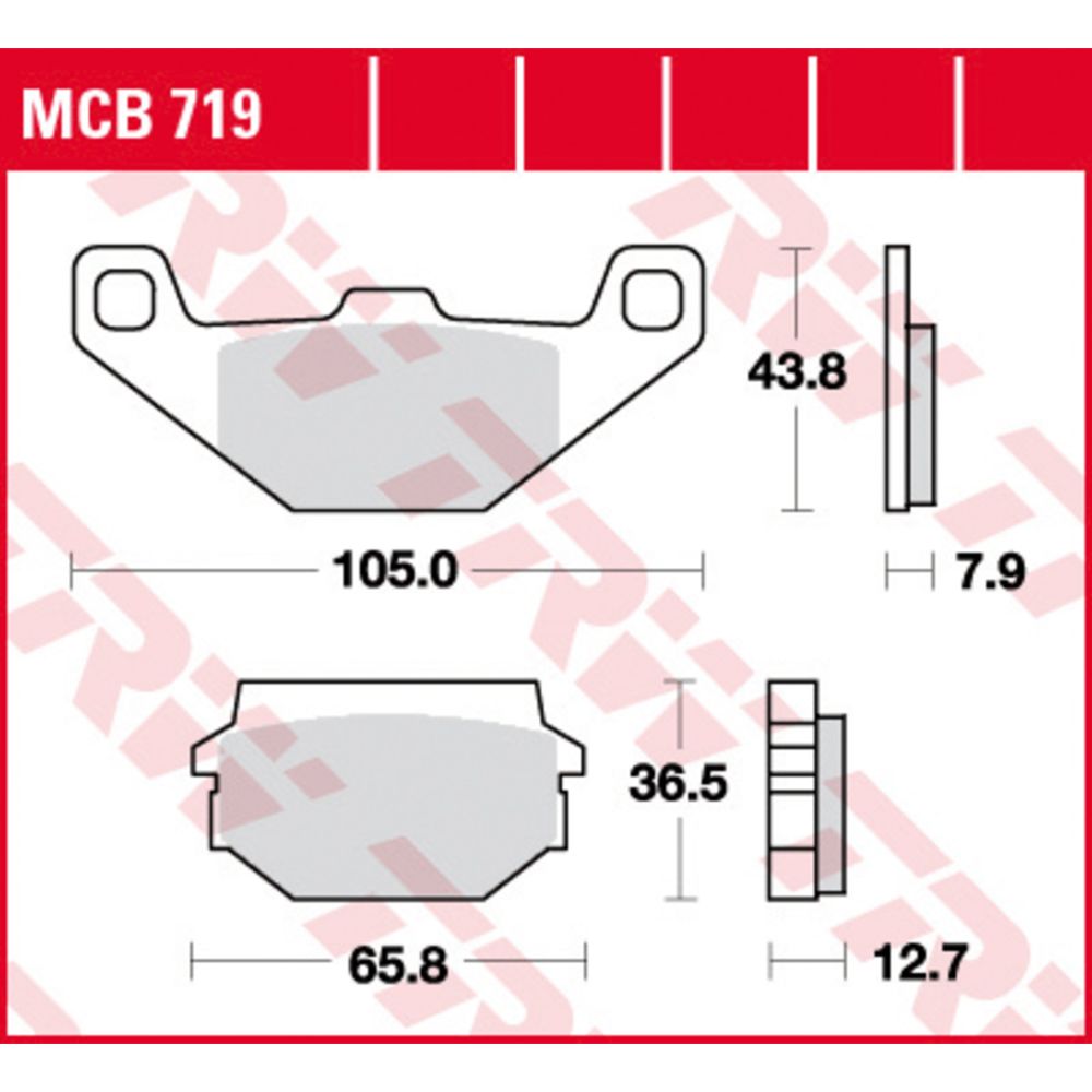 Piduriklotside komplekt 98-20460