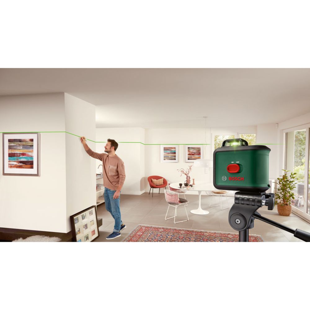 Bosch UniversalLevel 360 krysslaser med stativ TT150