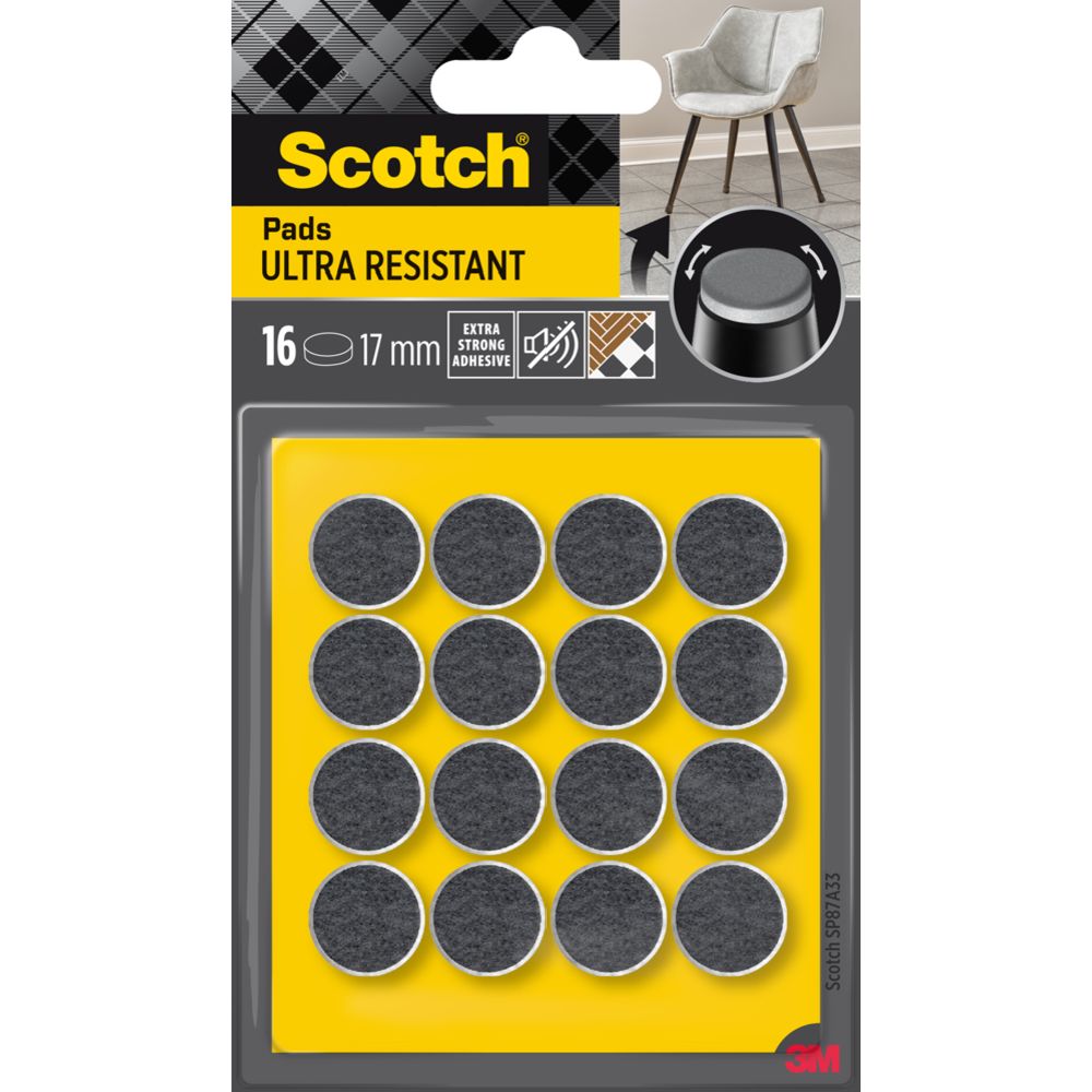 Scotch Ultra Resistant möbeltassar 17 mm 16 st.