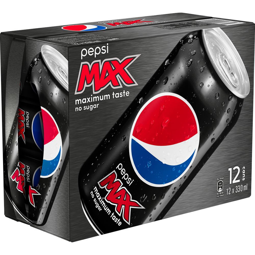 Pepsi Max 0,33 l 12-pack