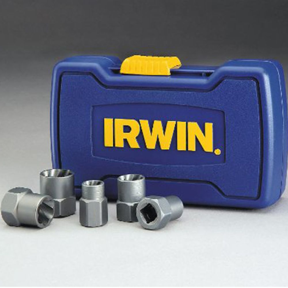 Irwin Bolt Grip hylsnyckelsats 3/8", 5 delar