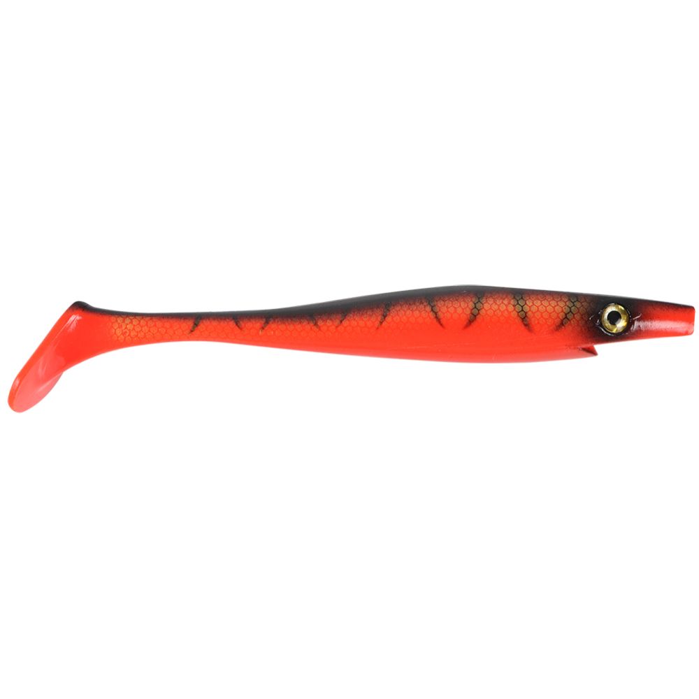Strike Pro Pig Shad Tournament 18 cm 30 g haukijigi Red Tiger 2 kpl