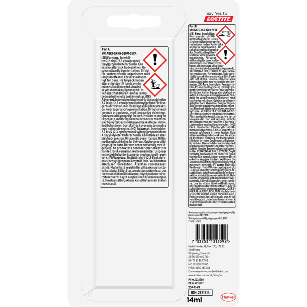 LOCTITE Power Epoxy Instant Mix epoksiliima 16g