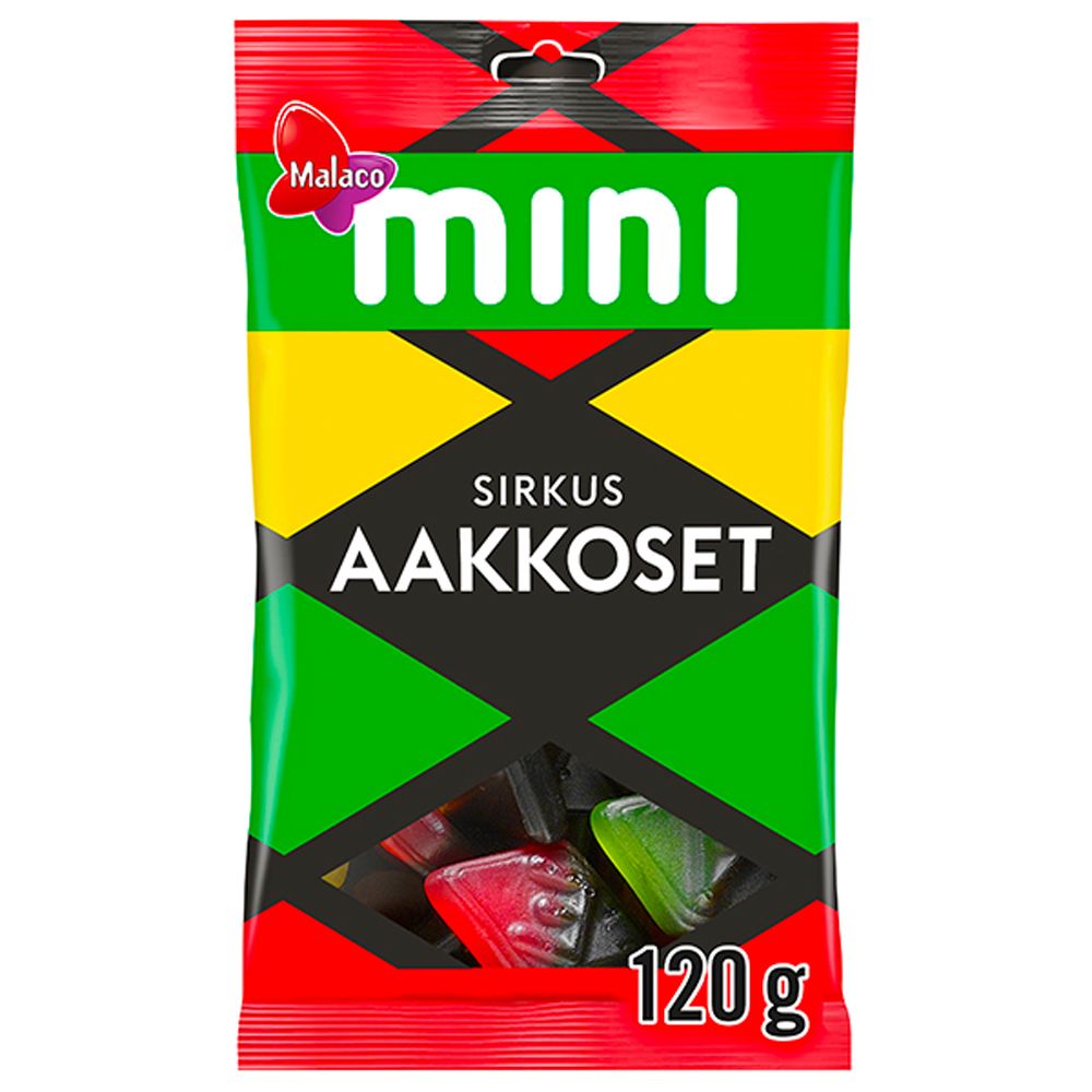 Aakkoset Mini Sirkus 120 g