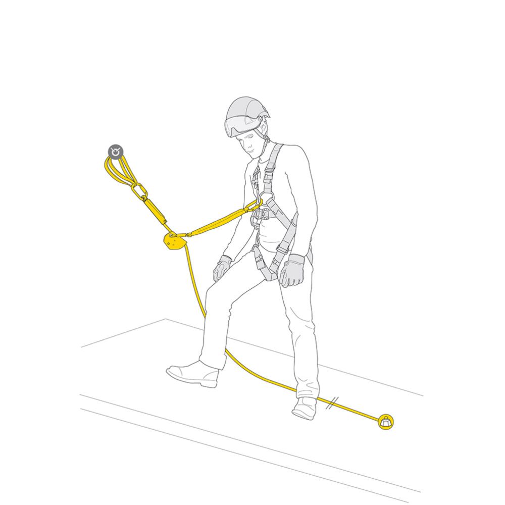Petzl ASAP® Vertical Lifeline pakkaus 20m