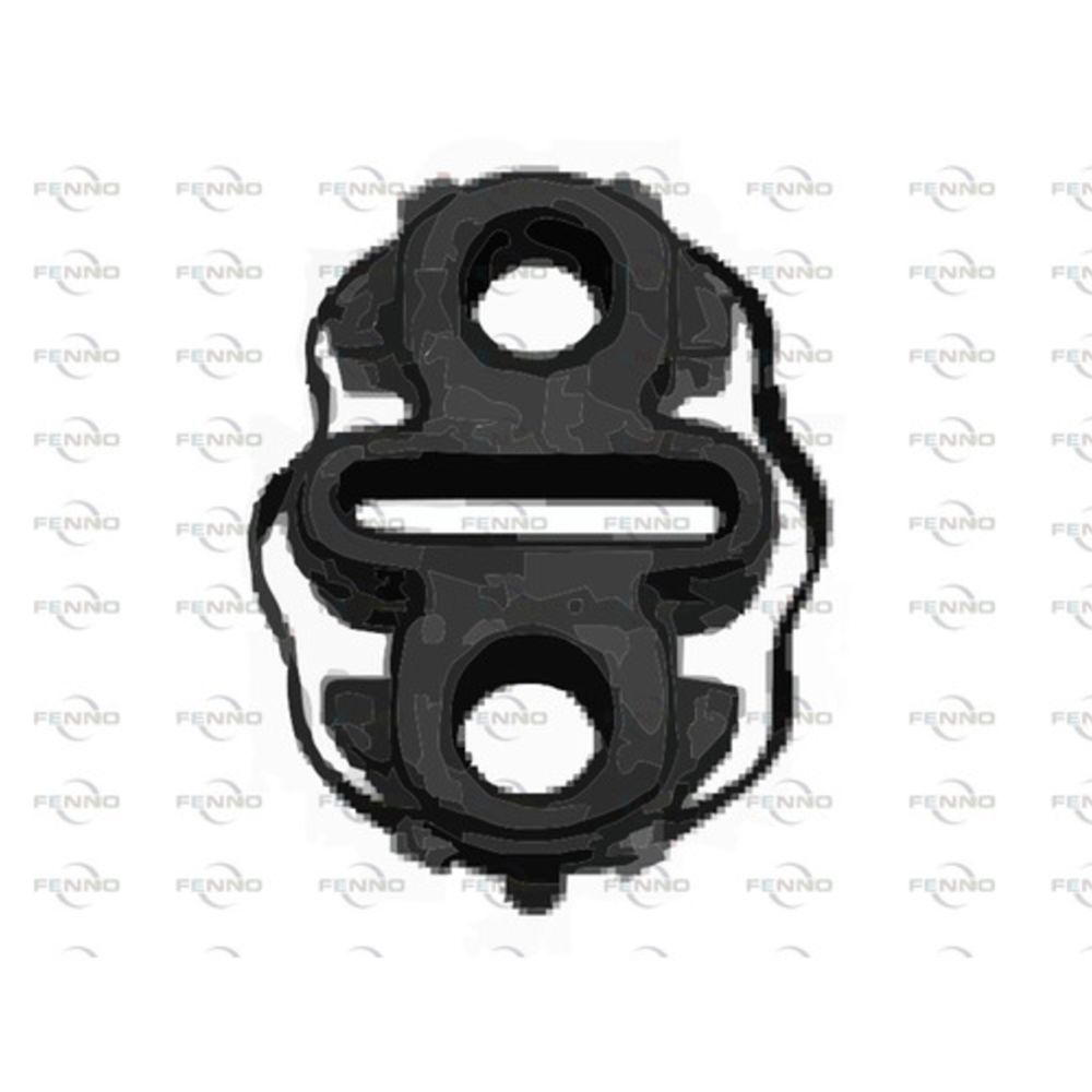 Pakoputkiston kumipalkki 14-50165