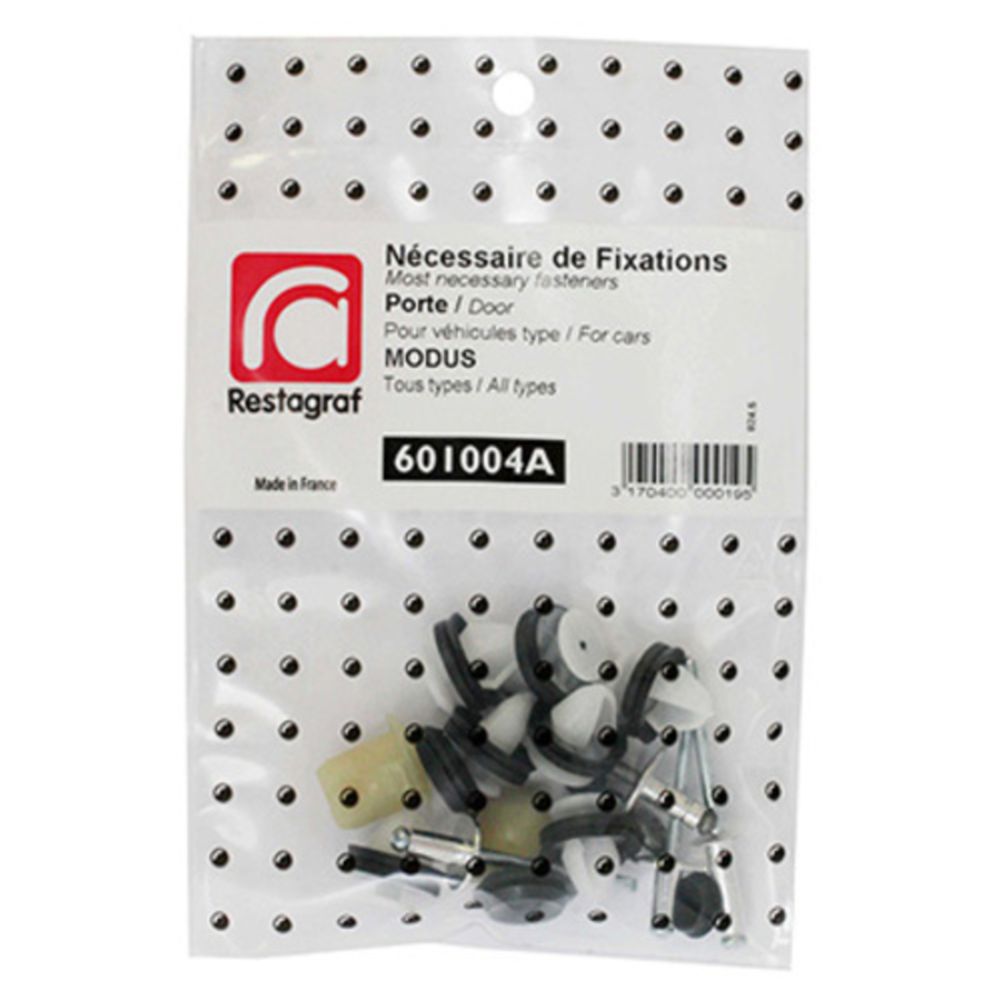 Kiinnikesarja Renault ovi 601004A 18 osaa