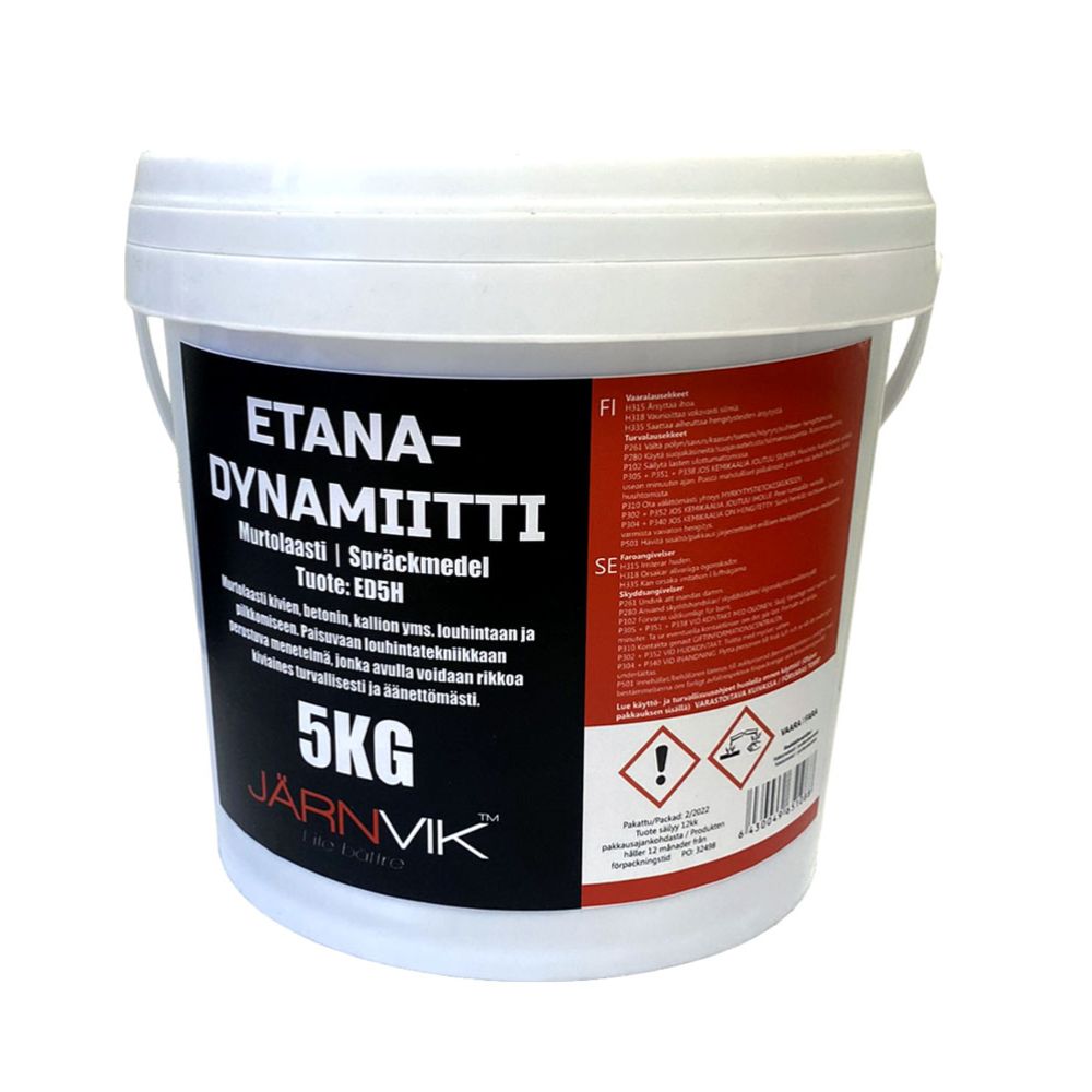 Järnvik Etanadynamiitti 5 kg 10—25 °C