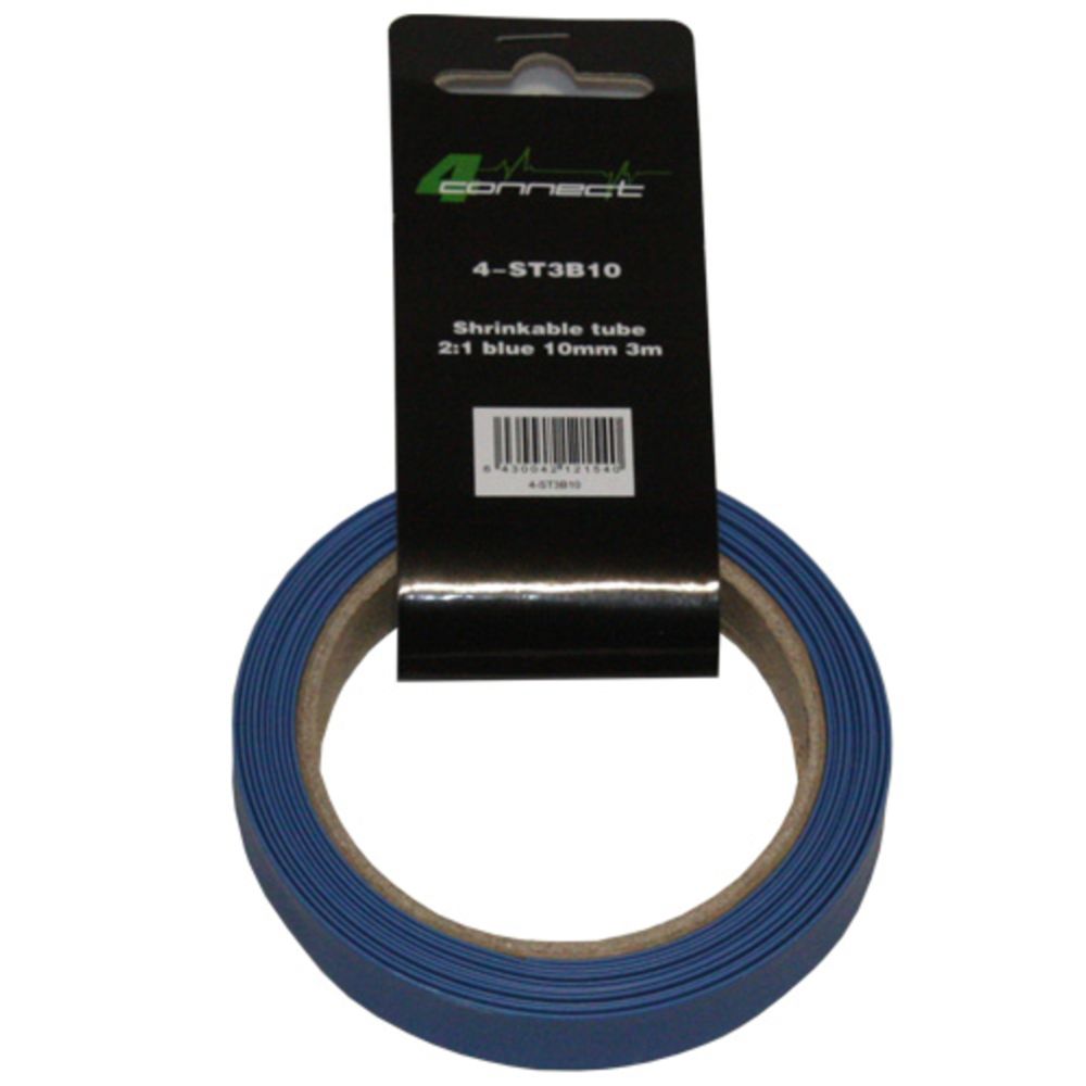 FOUR Connect krympslang, 2:1 blå 10 mm 3 m