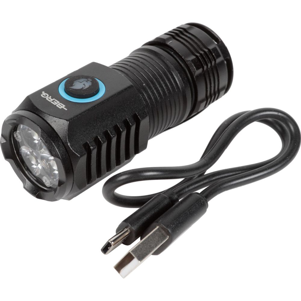 Berg LED-minificklampa laddningsbar 30 W 2000 lm