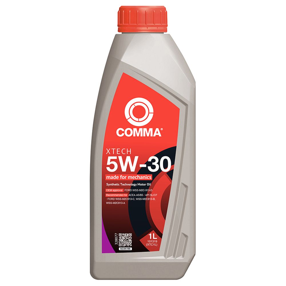 Comma Xtech 5W-30 Ford Formula 1 l moottoriöljy