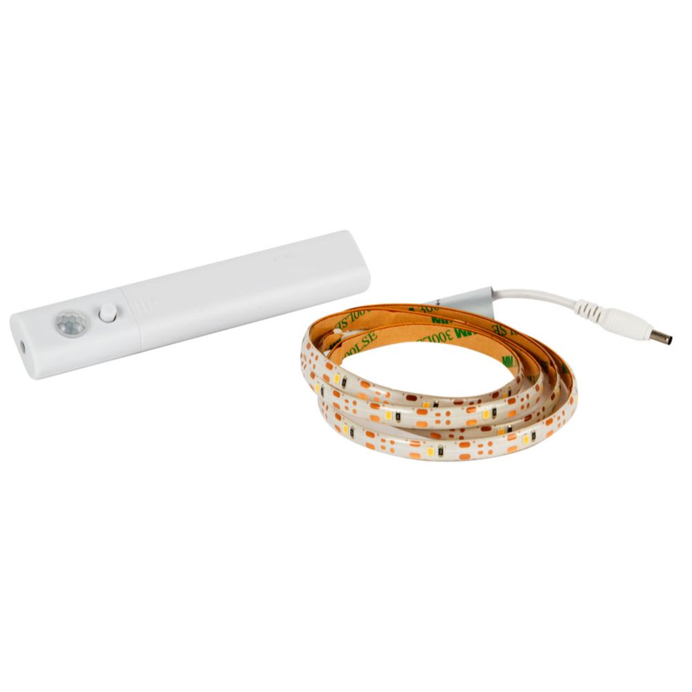 Led Energie LED-valonauha liiketunnistimella 4 x AAA 1 m 2,4 W 180 lm IP20/IP44