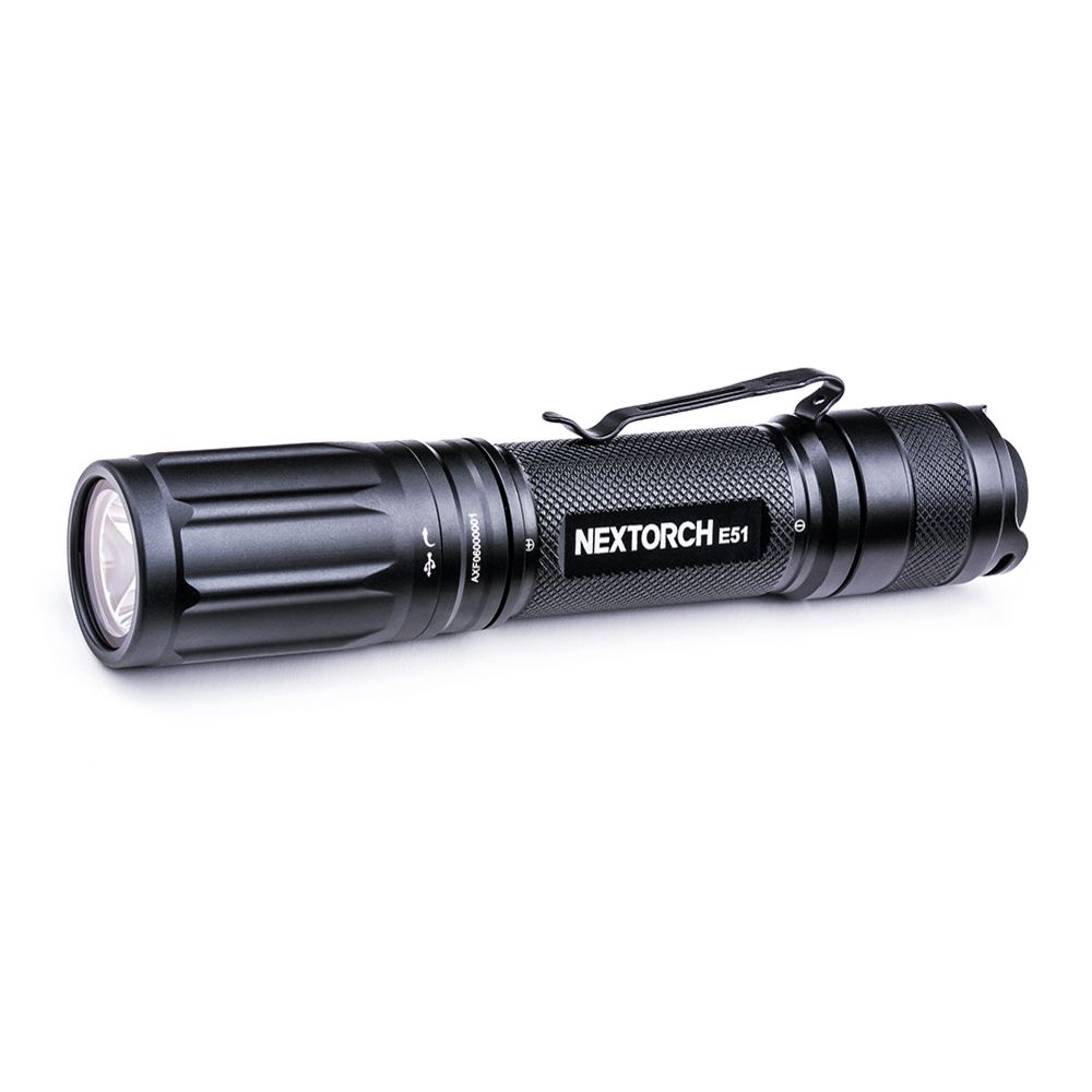 Nextorch E51 ficklampa 200 m 1400 lm laddningsbar