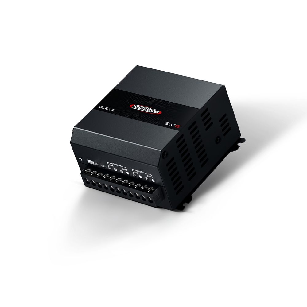 SounDigital 800.4 EVO 6 4-kanaliline võimendi