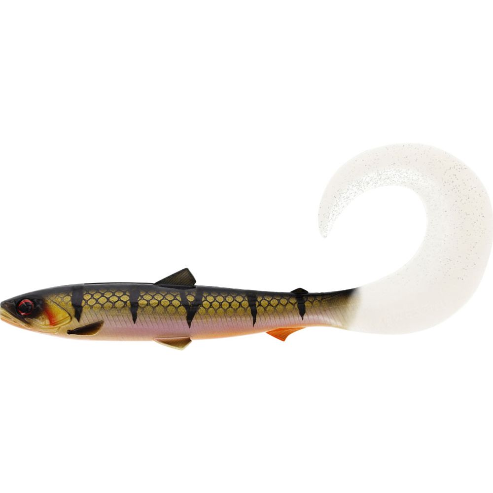 Westin BullTeez Curltail 8 cm 3 g Bass Orange 3 st.
