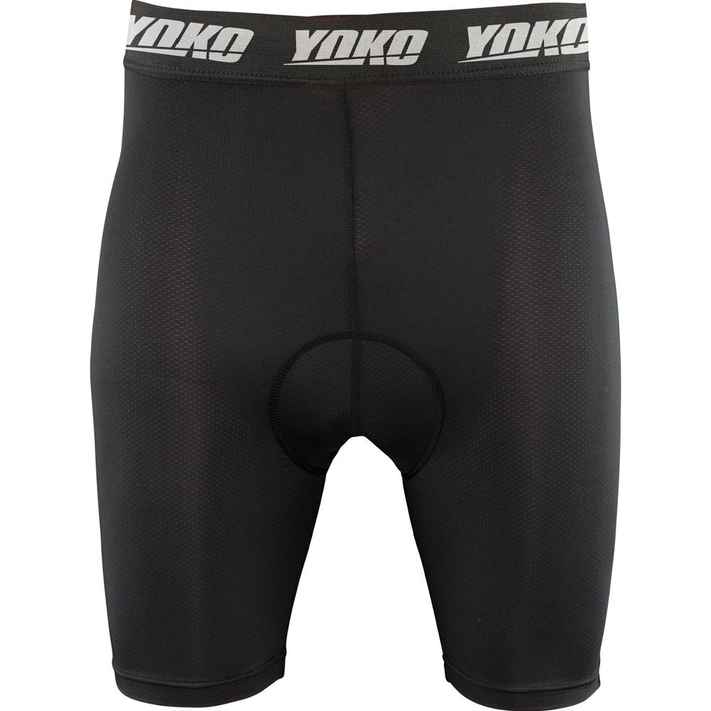 Yoko Short pyöräilyalushousut musta