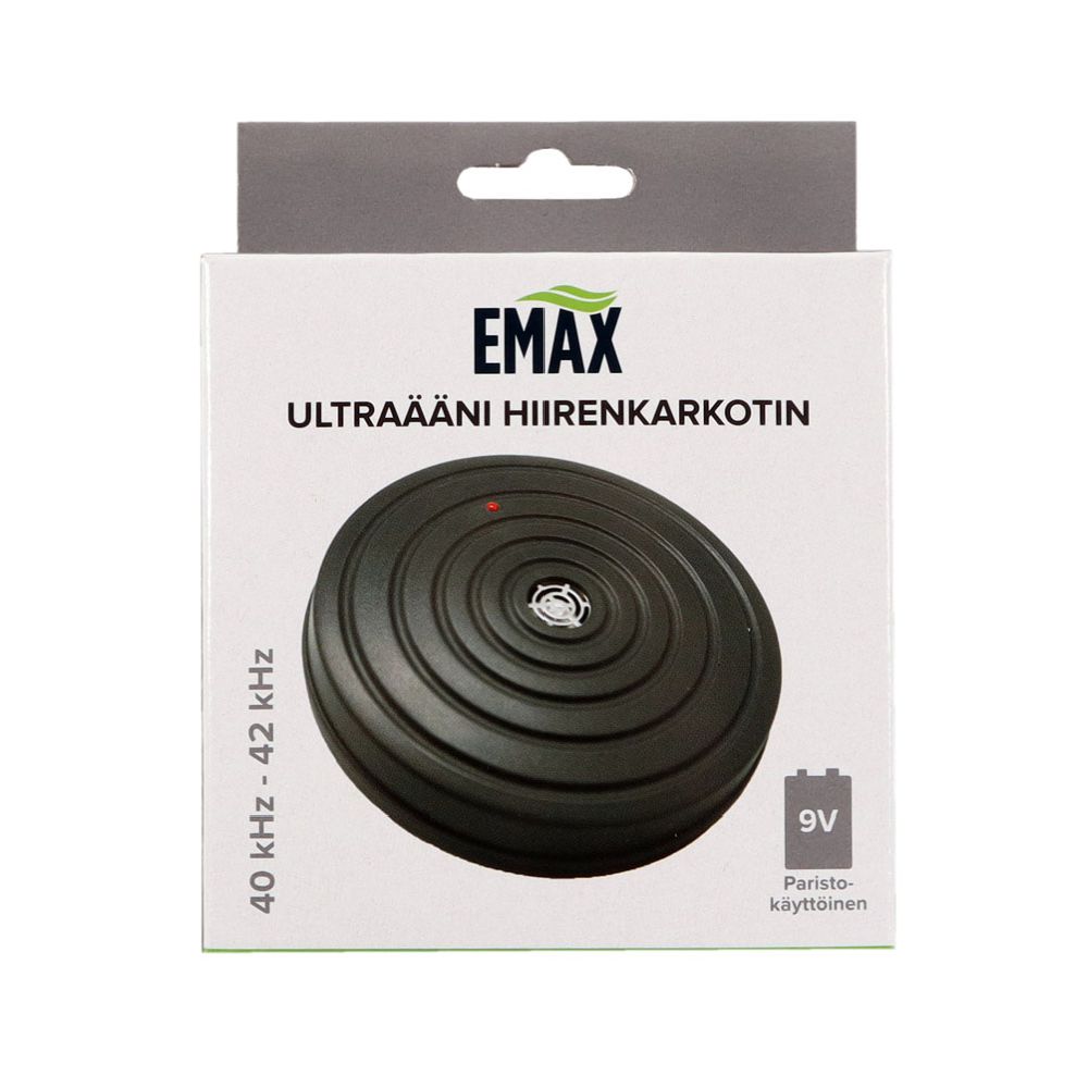 Emax Paristokäyttöinen Hiirenkarkotin, ultraääni