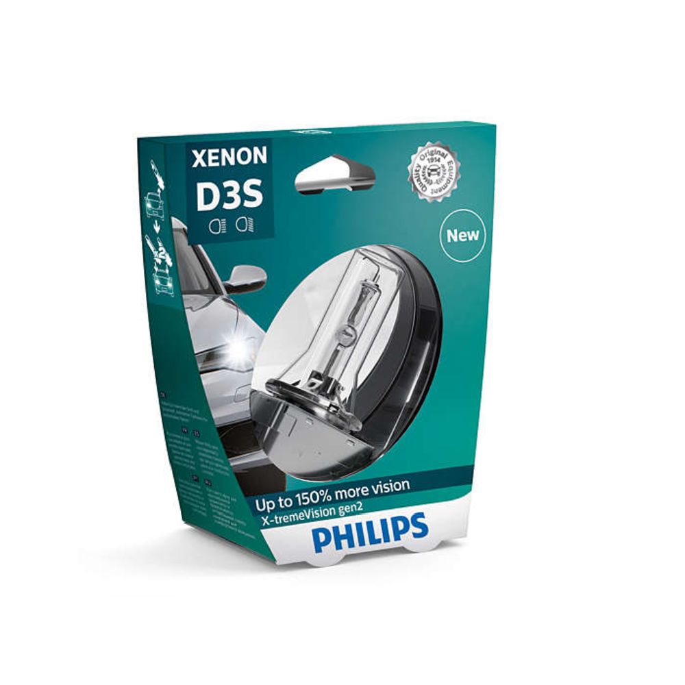 Philips X-tremeVision gen2 D3S Xenon lampa 42 V/35 W +150 %