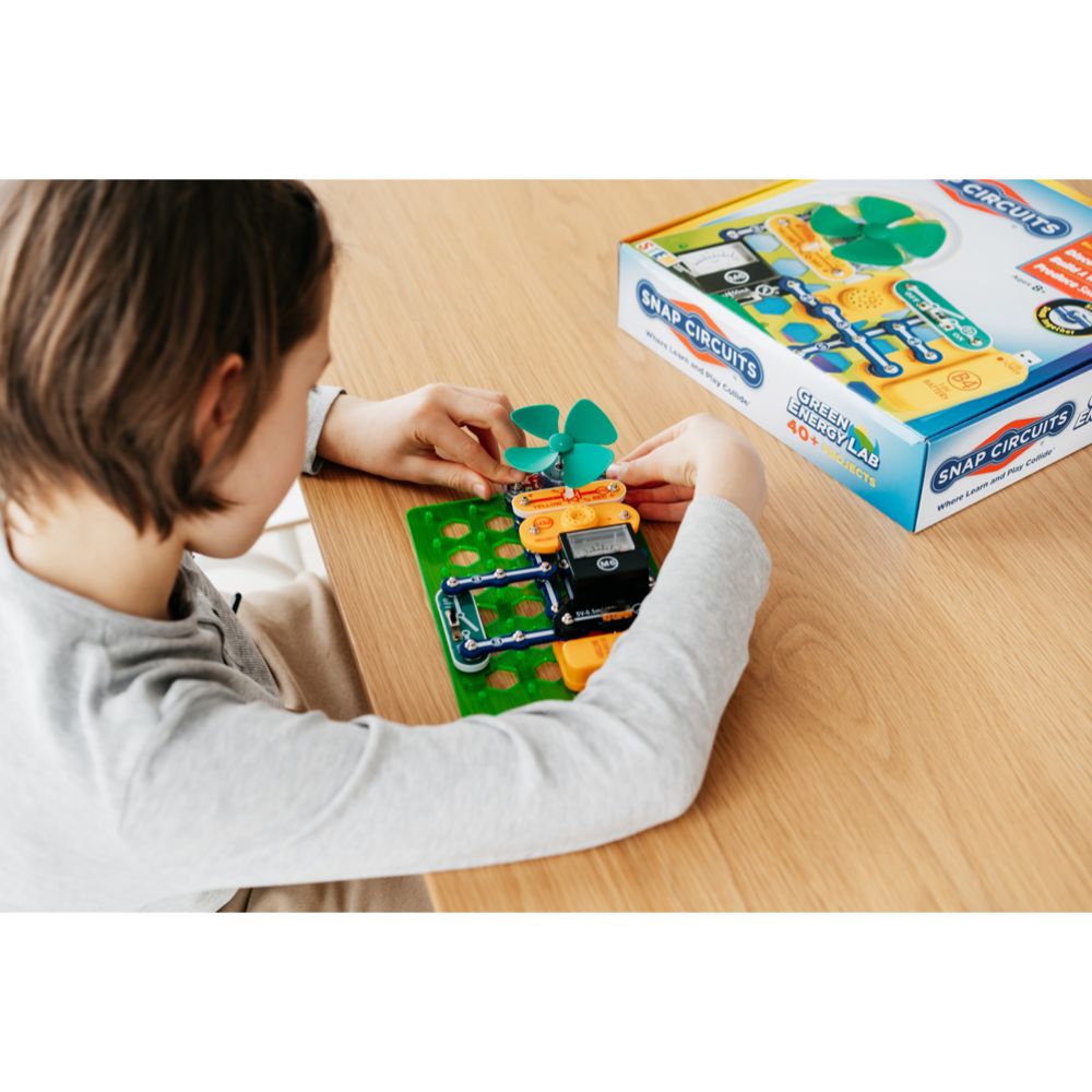Snap Circuits Green Energy Lab elektronikbyggsats