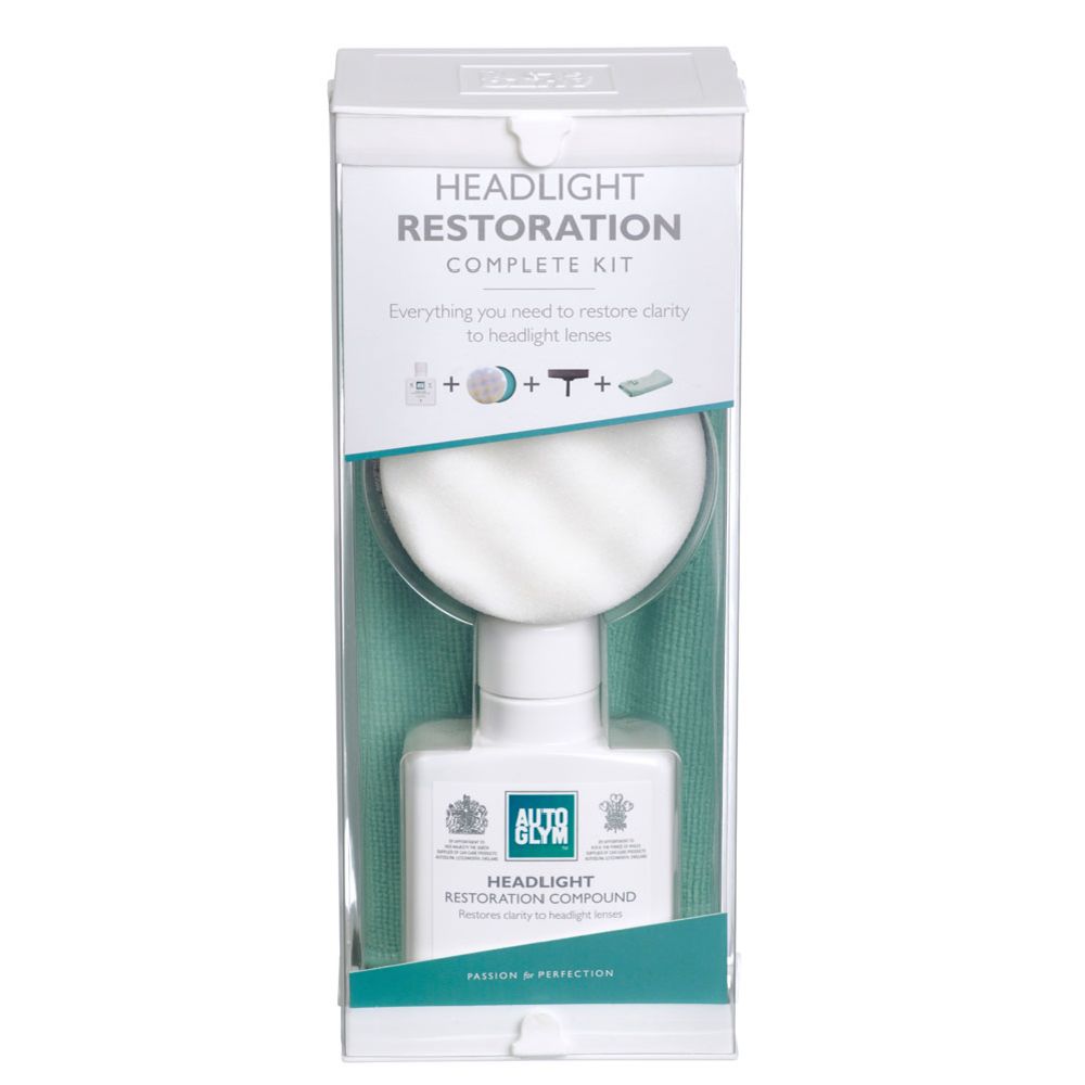 AutoGlym Headlight Restoration ajovalojen kirkastaja