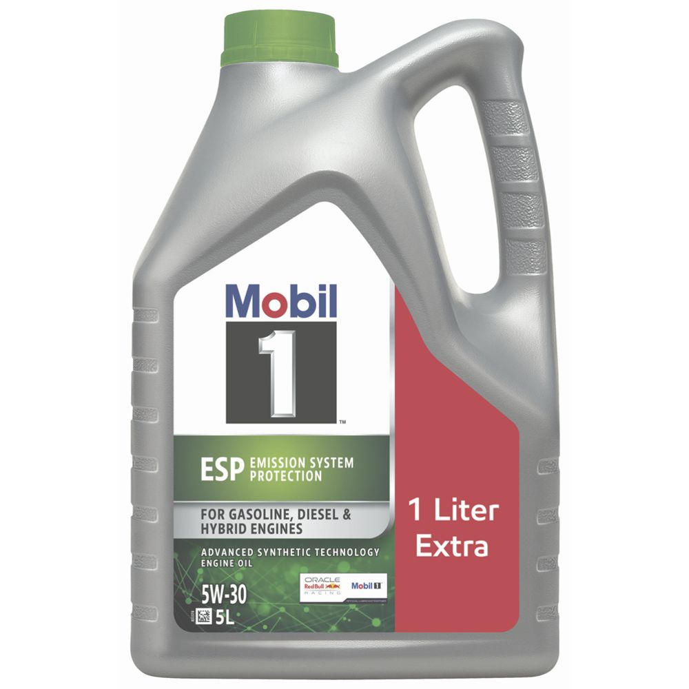 Mobil 1 ESP 5W-30 5 l moottoriöljyn kampanjapakkaus