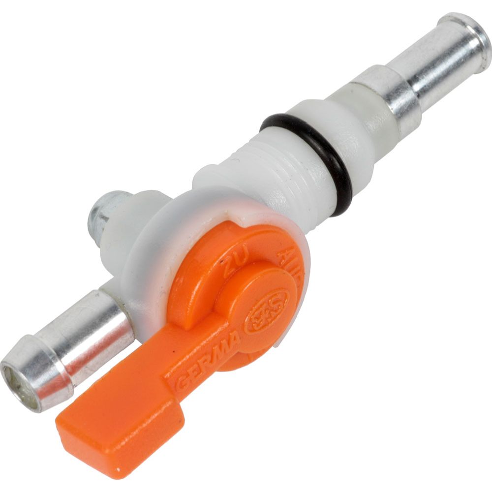 DZ Hardware bränslekran mellan slangen,‭ ‬för‭ ‬8‭ ‬mm slang