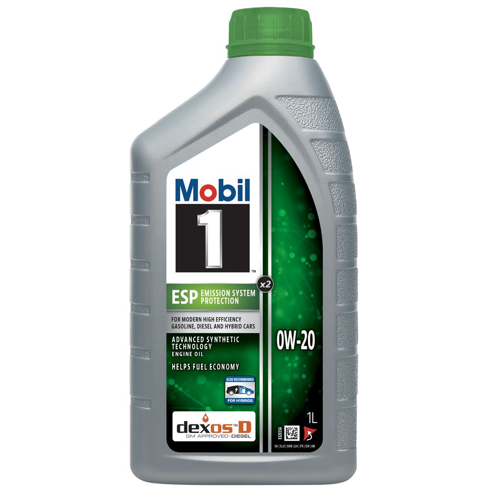 Mobil 1 ESP X2 0W-20 VW 508 00/509 00 motorolja 1 L