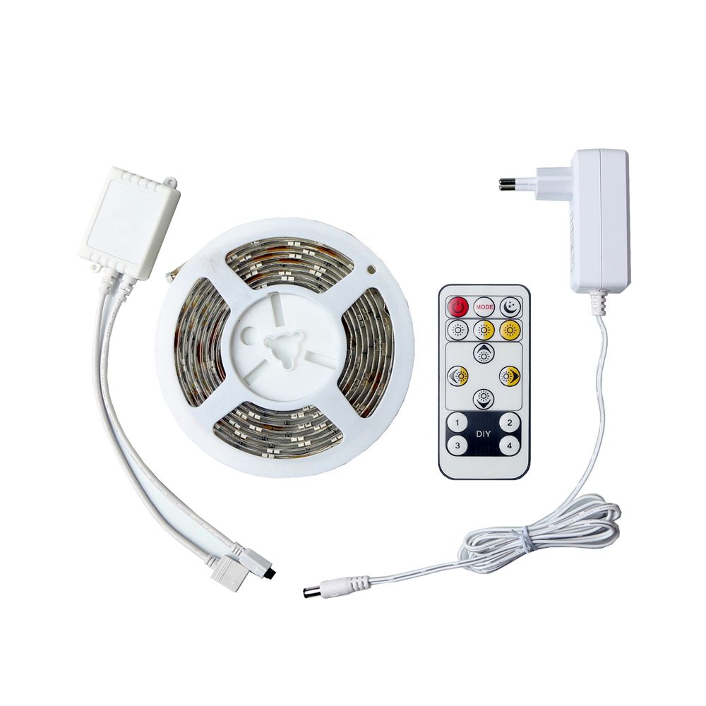 Led Energie säädettävä LED-valonauhasarja 12 V 24 W 1600 lm CCT (2700 - 6500K) 5 m IP20