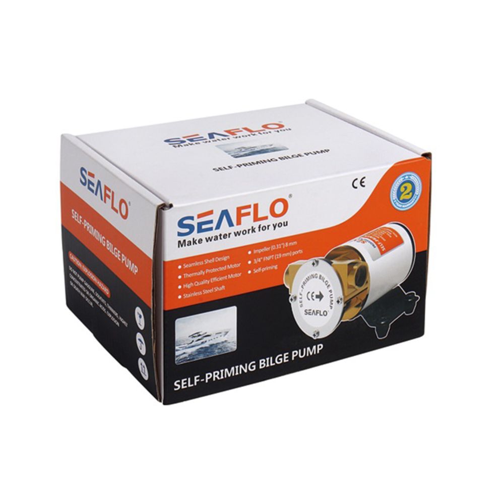 Seaflo itseimevä pilssipumppu 12 V, 30,0 l/min
