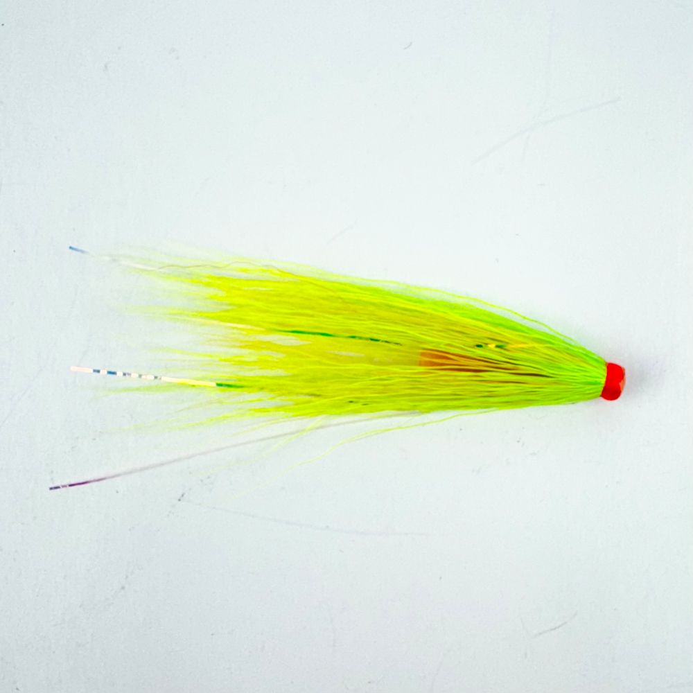 Eumer Classic Bucktail tubfluga gul/chartreuse 2 st.