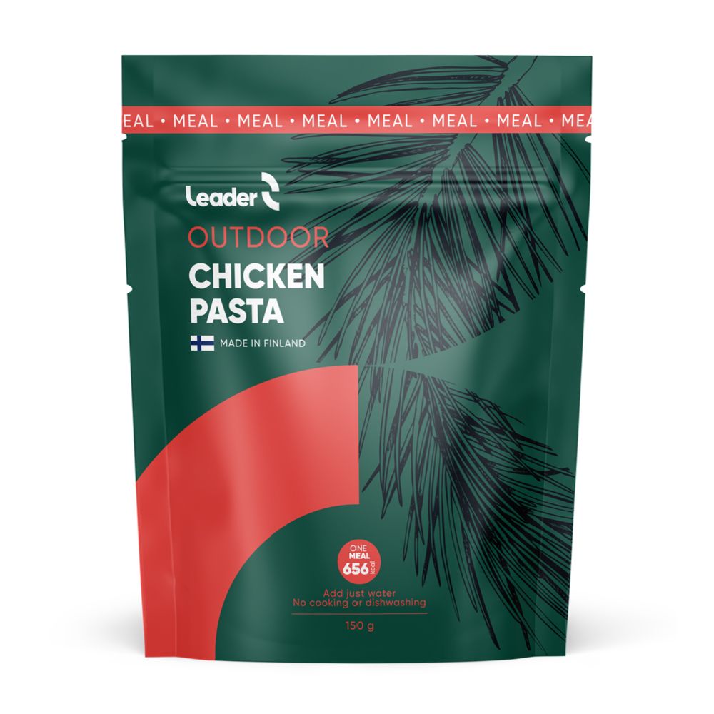 Leader Outdoor retkiruoka ateria-aines Chicken Pasta 150g