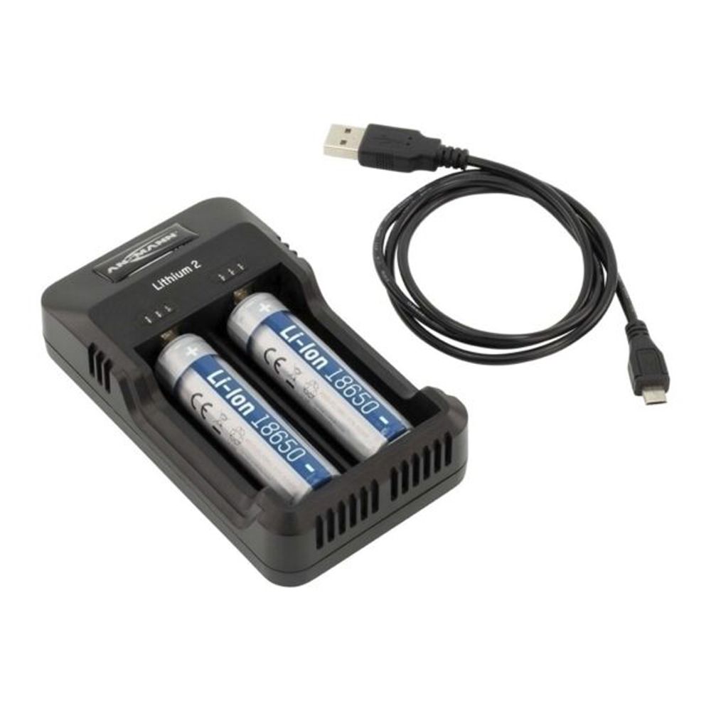Ansmann 18650 Lithium 2 batteriladdare