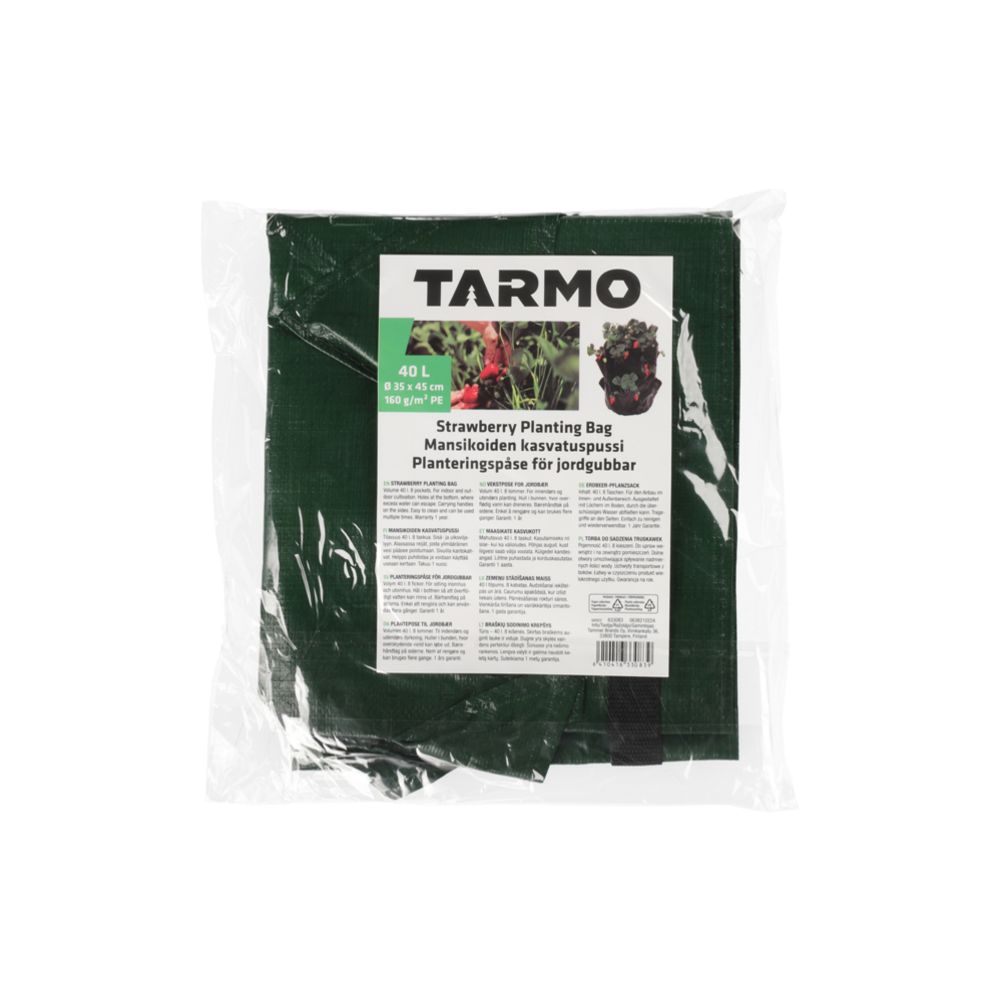 Tarmo mansikoiden kasvatuspussi 40 l