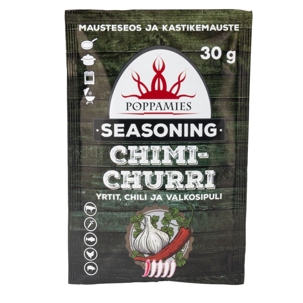 Poppamies Seasoning Chimichurri maitseainesegu, 30 g