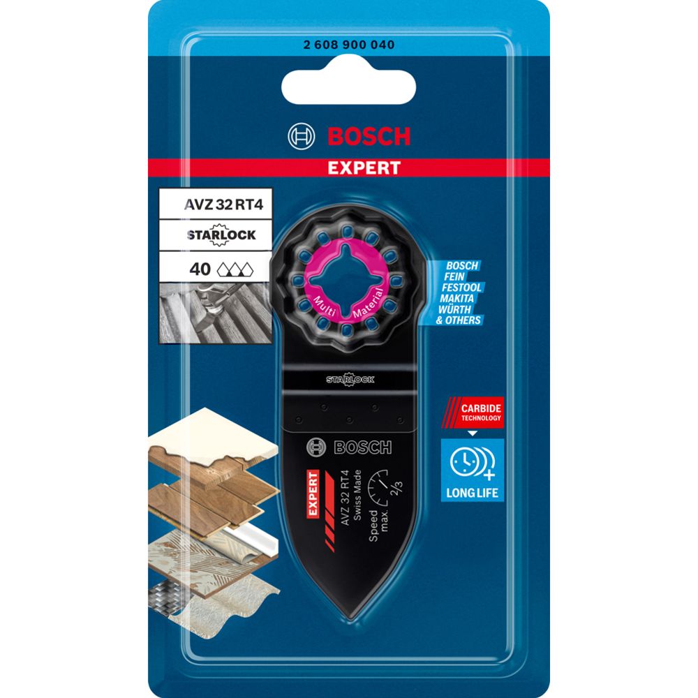 Bosch EXPERT Sanding hiomasormi monitoimityökalulle AVZ 32 RT4, karkea, 32 x 50mm