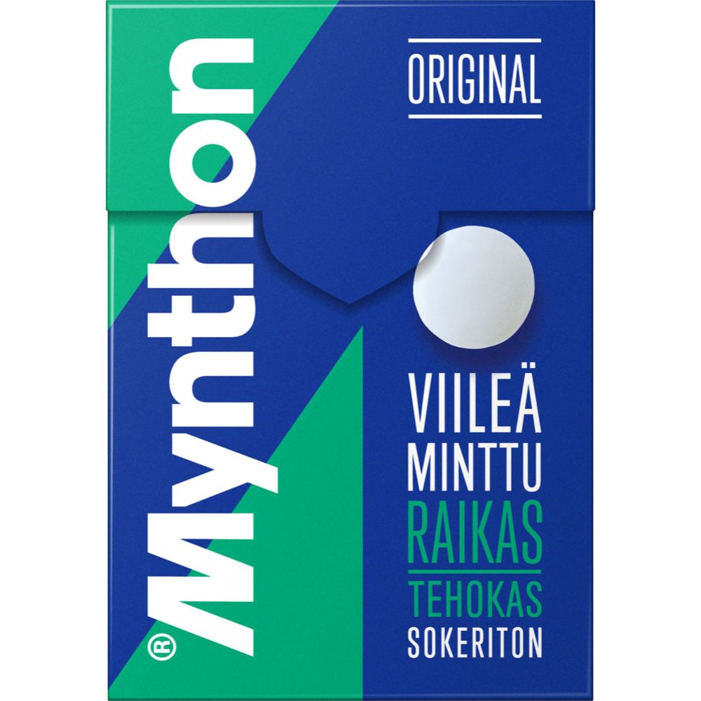 Mynthon Viileä Minttu sokeriton kurkkupastilli 85g