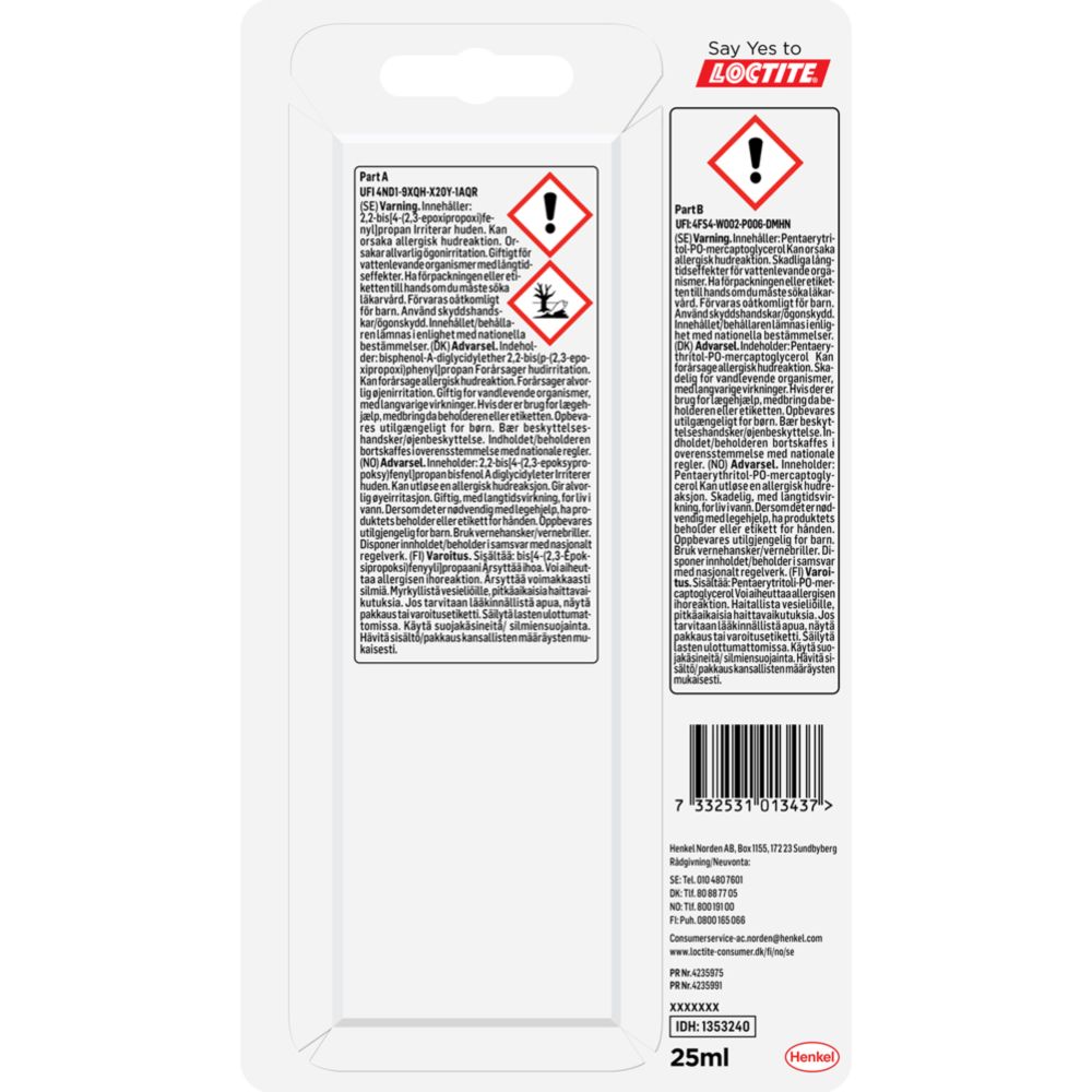 LOCTITE Power Epoxy Metal epoksiliima 34g