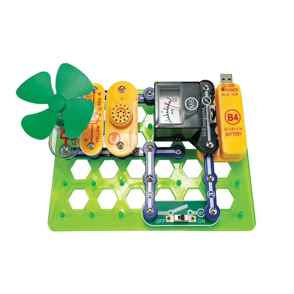 Snap Circuits Green Energy Lab elektronikbyggsats