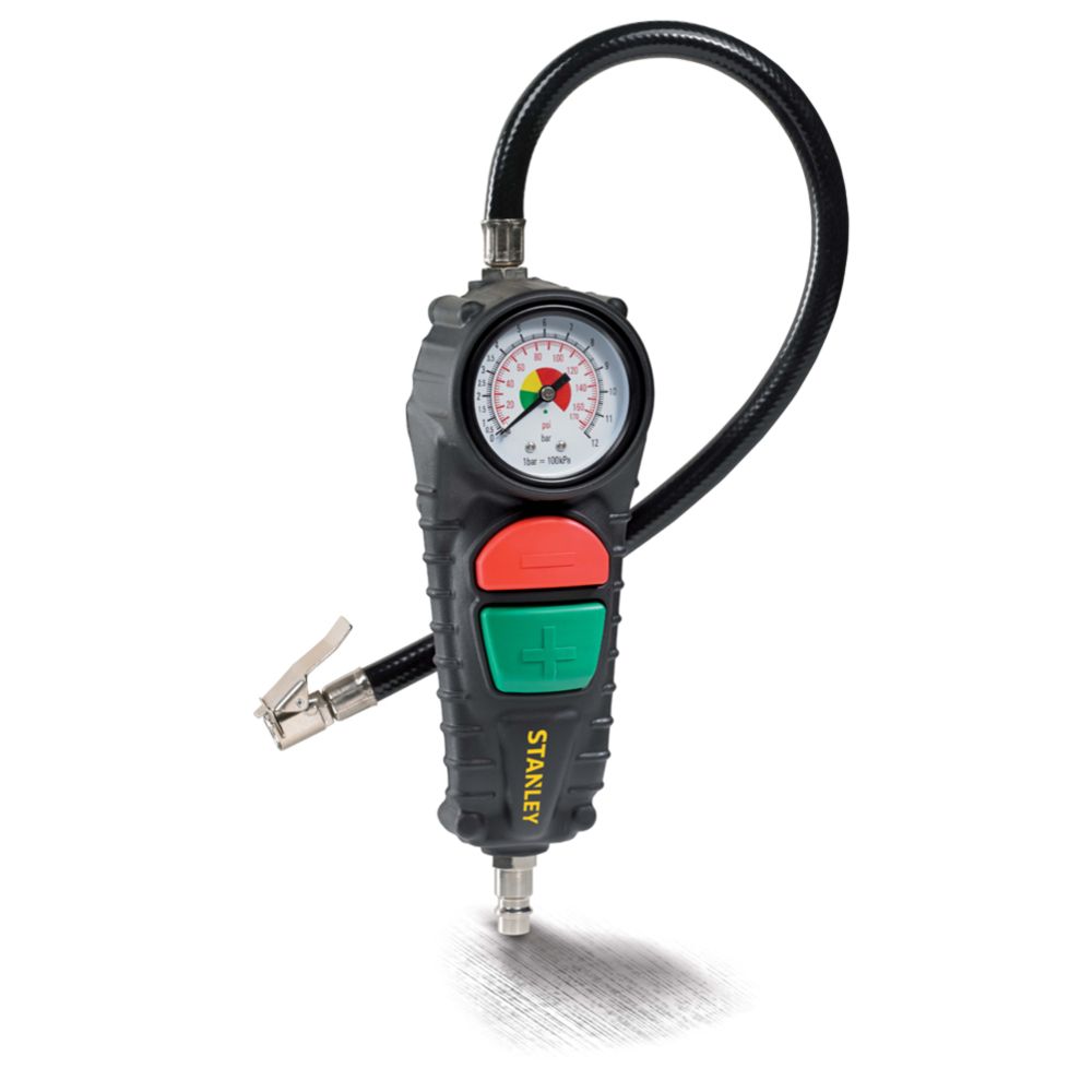 Stanley däckpump med knappar