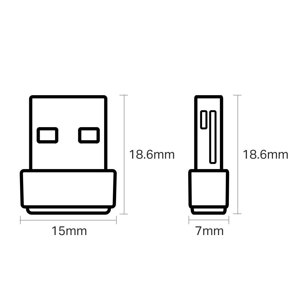 TP-link Archer T2U Nano WLAN-adapter