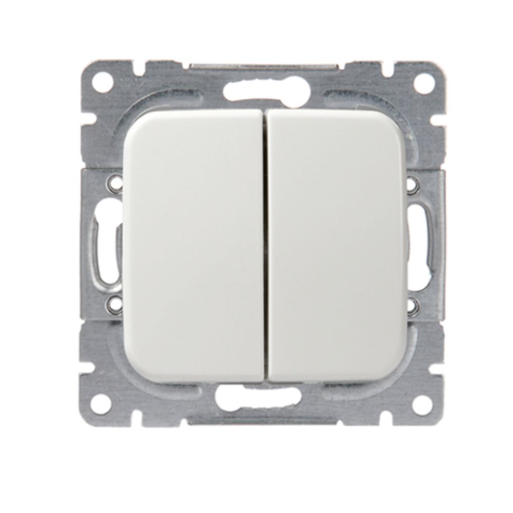 ABB Jussi 5-brytare IP20, vit