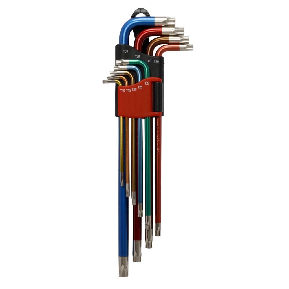 MTX Tools Basic torxnyckelsats lång 9 delar