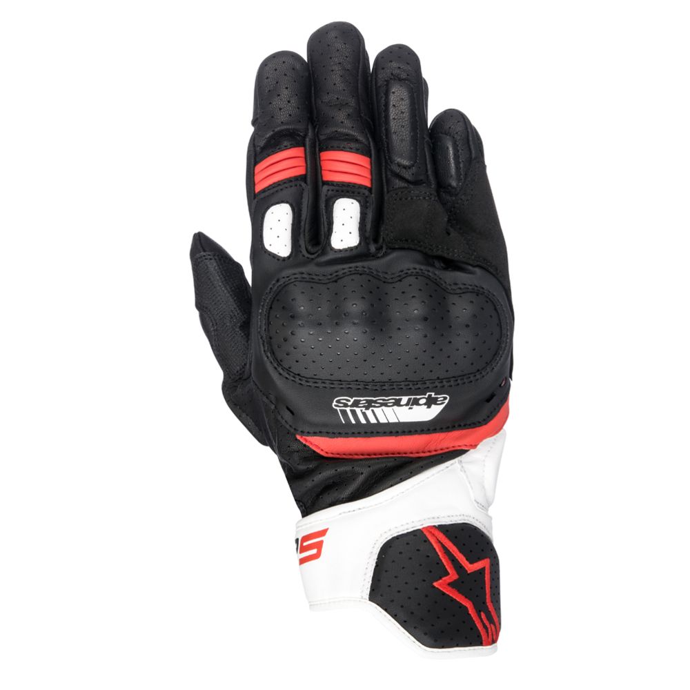 Alpinestars SP-5 MC-handskar svart/vit/röd