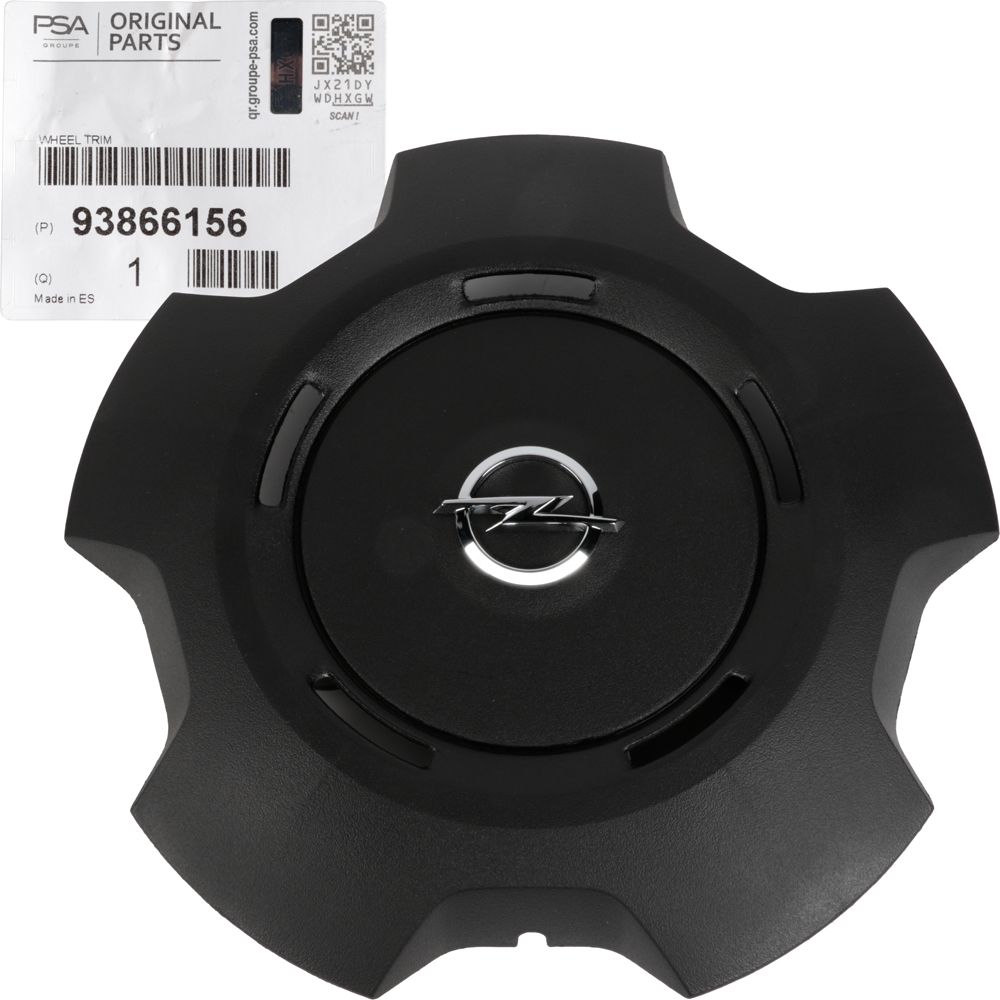 Fälgemblem svart Opel Vivaro OE-kvalitet