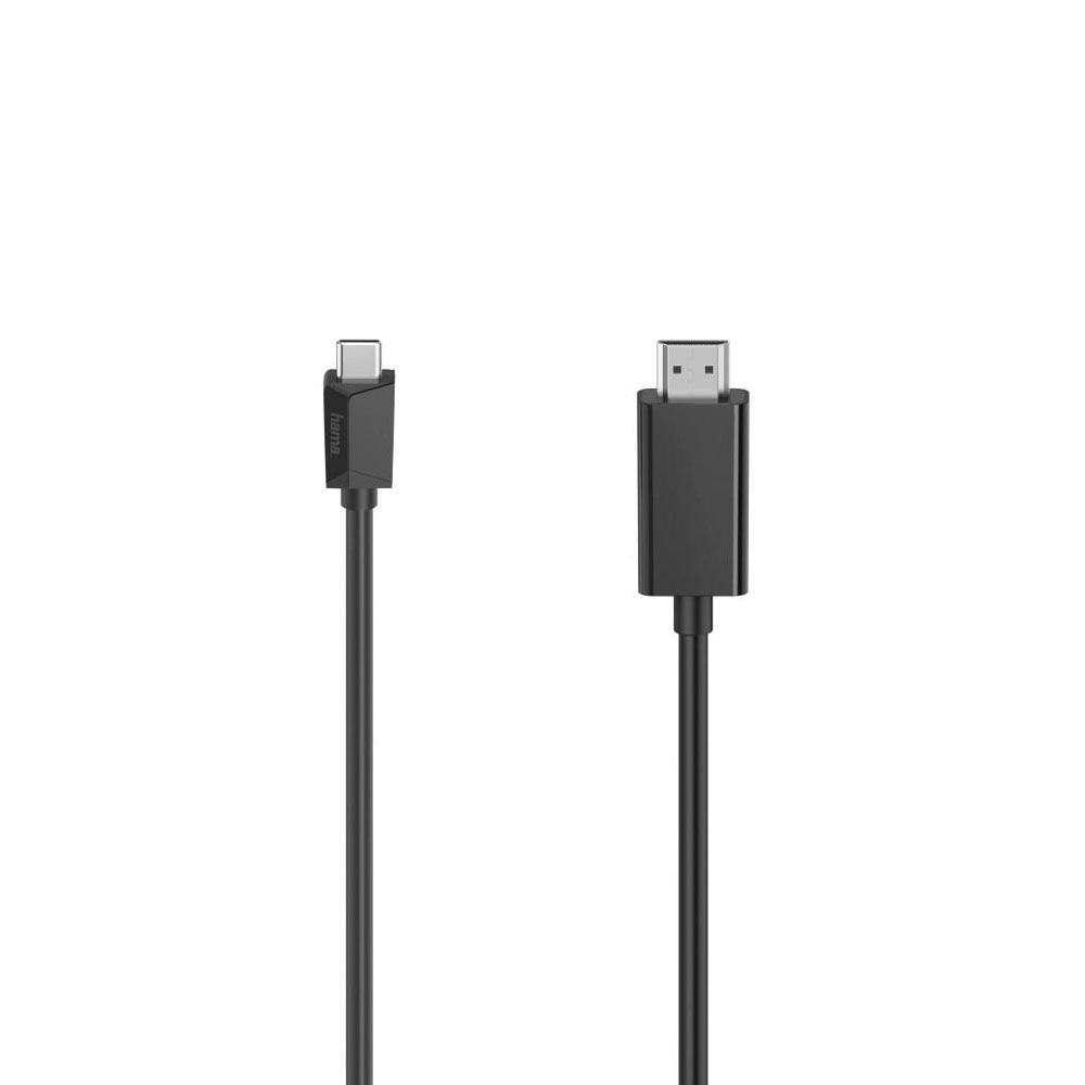 Hama videokaabel, USB-C isane - HDMI isane, 4K, 1,5 m