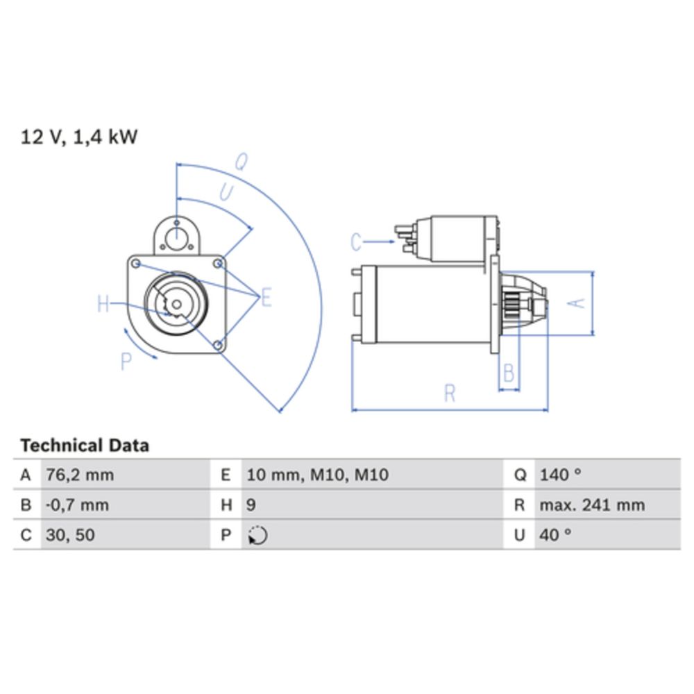Startmotor 13-2678