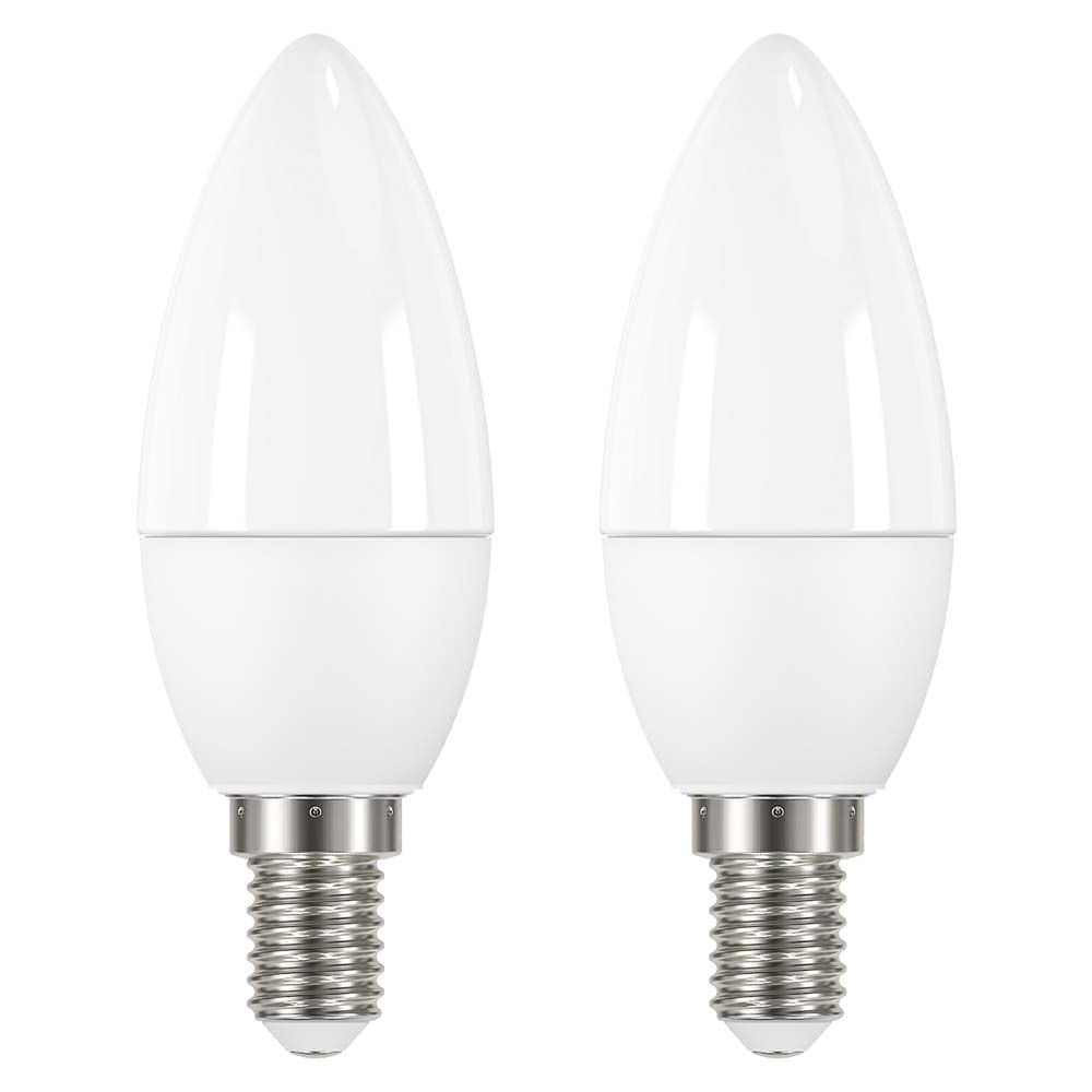 Airam LED kynttilälamppu E14 4,9 W 2700 K 470 lm 2 kpl