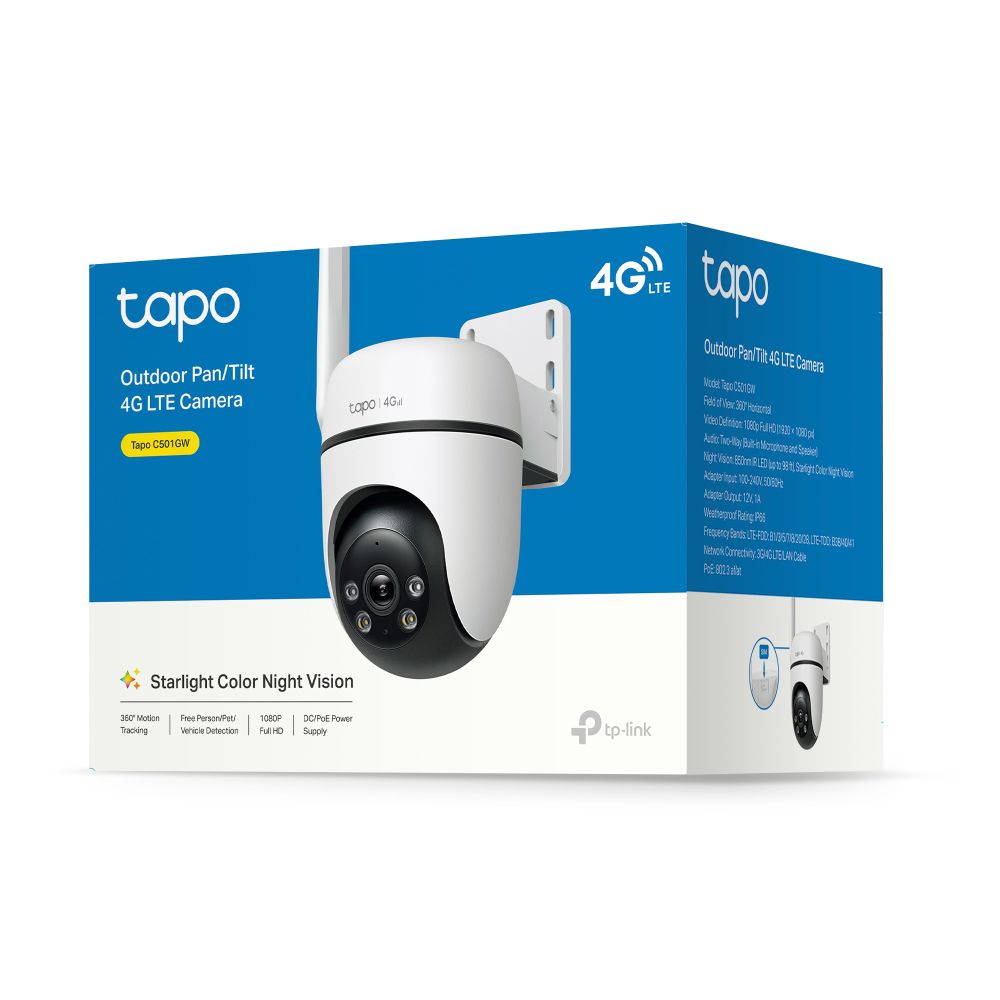 TP-LINK Tapo C501GW + SIM 4G övervakningskamera