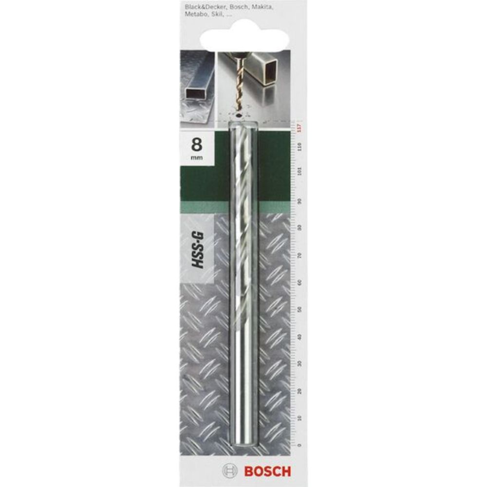 Bosch HSS G metallipuur 8,0 mm