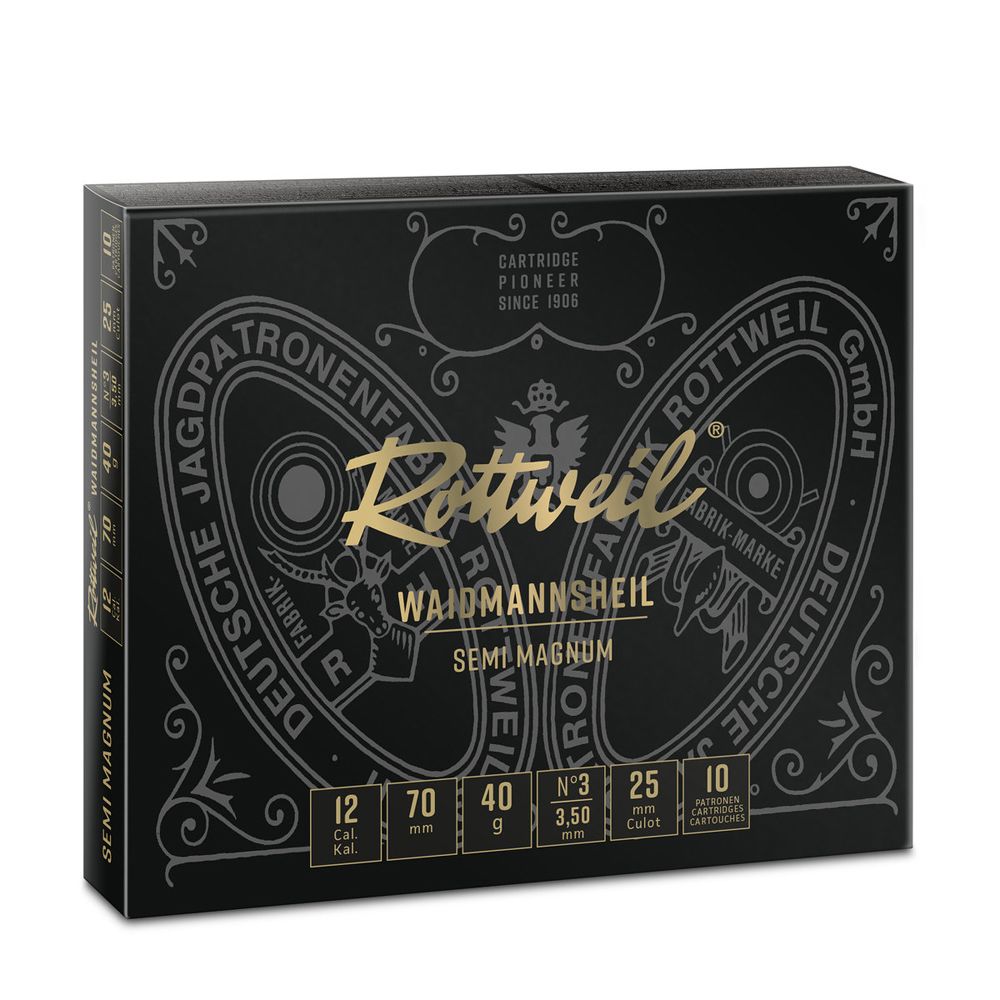 Rottweil WMH Semi Magnum 12/70 40g BLY US3 10st